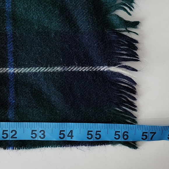 Vintage Glentana Douglas Tartan Wool Scarf - Picture 8 of 8